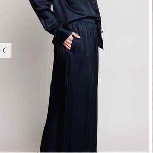 NWT Able Alayna satin wide leg pant 2xl